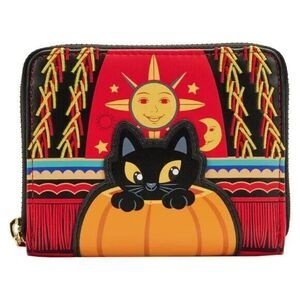 Loungefly Disney Hocus Pocus Dani Binx Zip‎ Wallet